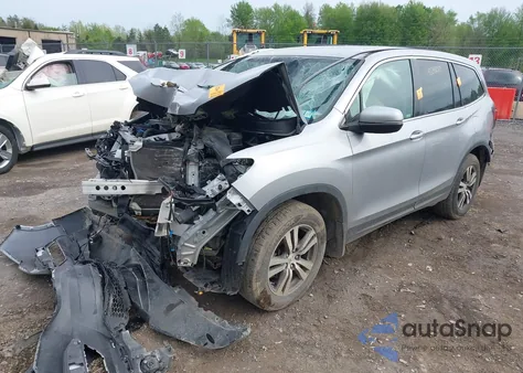 2018 Honda Pilot Ex z USA, uszkodzony, nr VIN 5FNYF6H36JB031453